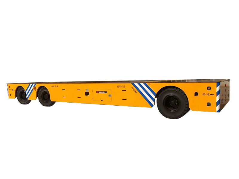 70噸液壓升降無軌電動(dòng)平車