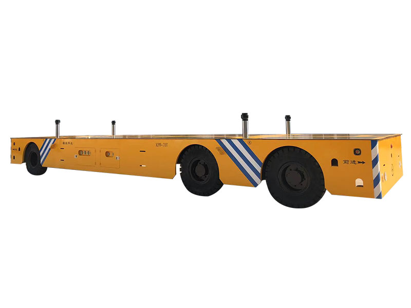 70噸液壓升降無軌電動(dòng)平車